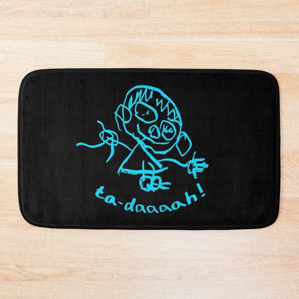 Item preview, TA-DAAAAH. KID DOODLE. BLUE. designed and sold by 5hertz.