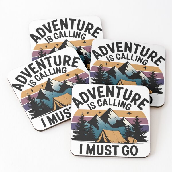 Item preview, Adventure is Calling and I Must Go designed and sold by Very Good Tees.