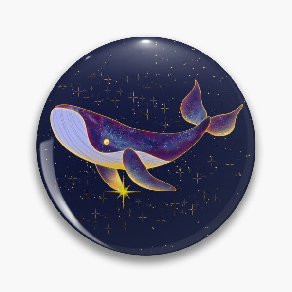 Item preview, Kopie von Kopie von Galaxy whale with stars designed and sold by Bellumbee.