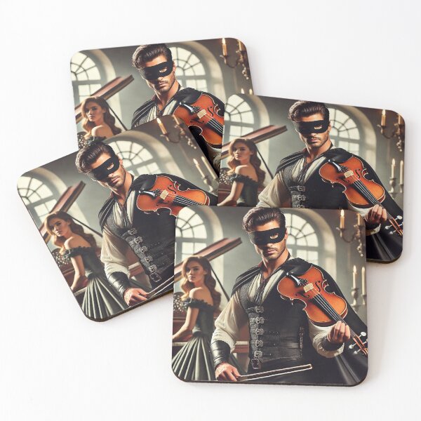 Item preview, "Zorro’s Duet - The Serenade of Justice" designed and sold by MySheetMusicArt.
