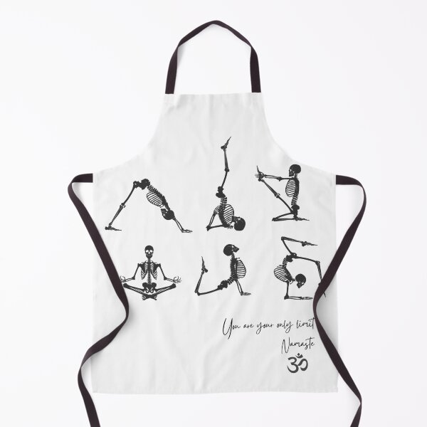 Item preview, Namaste Skeleton Yoga You Are Your Only Limit designed and sold by FreeStyleTrend.