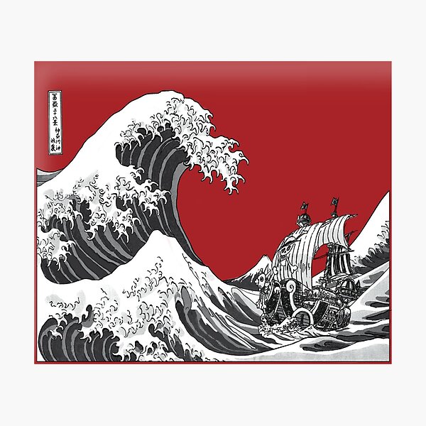 RED The Great Wave Photographic Print