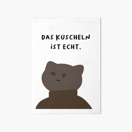 Artikel-Vorschau von Das Kuscheln ist echt. | Schriftart im handschriftlichen Stil, designt und verkauft von RM-Journey.