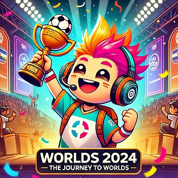 Artwork thumbnail, Worlds 2024 Gamer Animated Picture by Mugs and Shirts