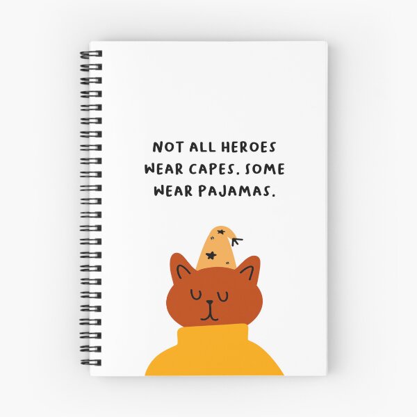 Item preview, Not all heroes wear capes. Some wear pajamas. | Handwritten-style Font designed and sold by RM-Journey.