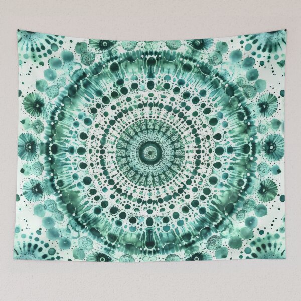 Item preview, Verdant Vortex designed and sold by pinebluedesign.