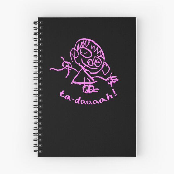 Item preview, TA-DAAAAH. KID DOODLE. PINK. designed and sold by 5hertz.