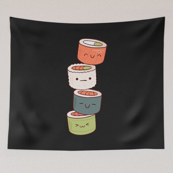 Item preview, sushi smiles designed and sold by FLOWER--ART.
