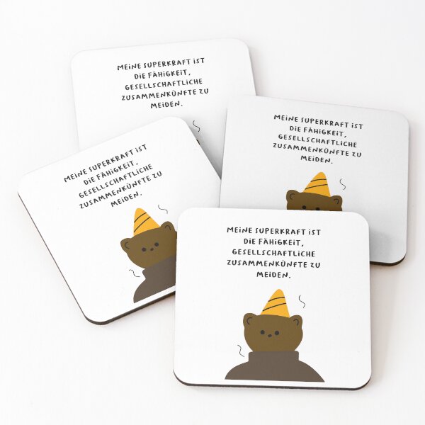 Item preview, Meine Superkraft ist die Fähigkeit, gesellschaftliche Zusammenkünfte zu meiden. | Handwritten-style Font designed and sold by RM-Journey.