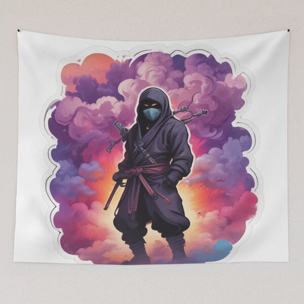 Item preview, Ninja Vanish Smoke Bomb Effect designed and sold by aunins7.