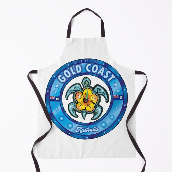 Item preview, Gold Coast Beach Australia sea turtle hibiscus designed and sold by studioss76.
