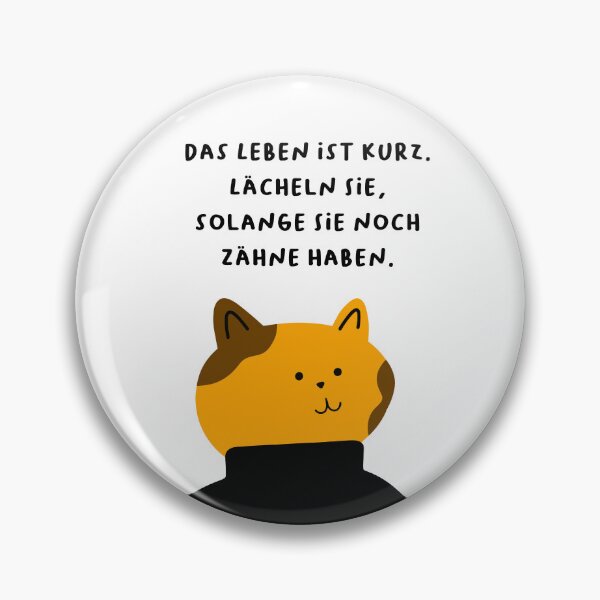 Item preview, Das Leben ist kurz. Lächeln Sie, solange Sie noch Zähne haben. | Handwritten-style Font designed and sold by RM-Journey.