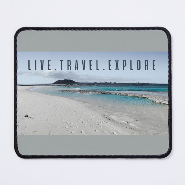 Item preview, Live. Travel. Explore. designed and sold by FuryHive.