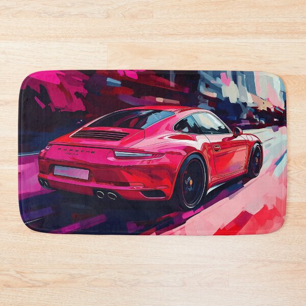 Item preview, Red Porsche 911 Carrera 4 GTS  -  Pop Art designed and sold by AutoPopStudio.
