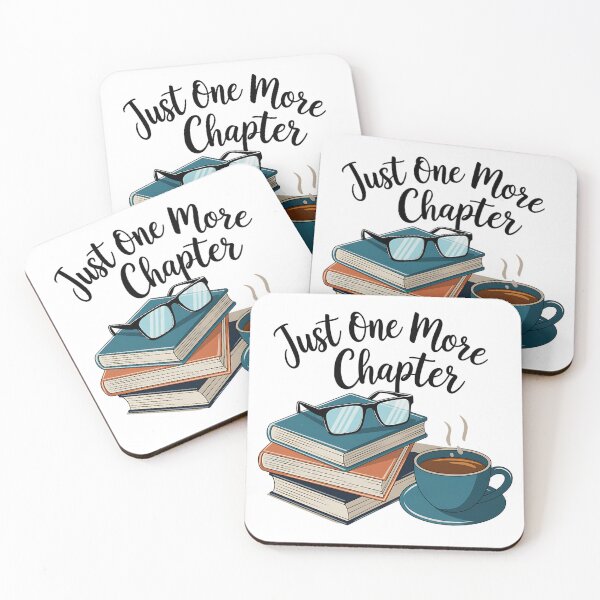 Item preview, Just One More Chapter designed and sold by Very Good Tees.