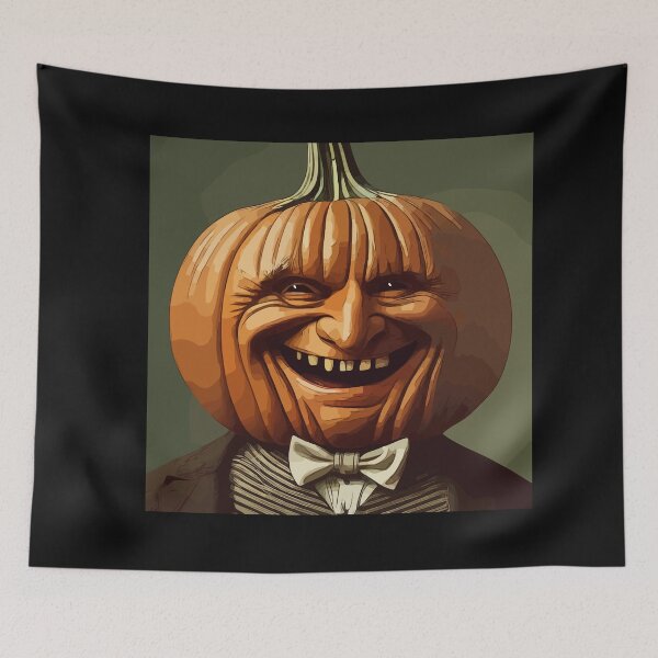 Item preview, Pumpkin Face designed and sold by DesignAFind.