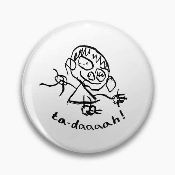 Item preview, TA-DAAAAH. KID DOODLE. BLACK. designed and sold by 5hertz.