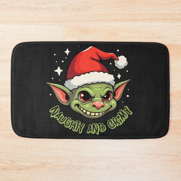 Item preview, Goblin Naughty and Grimy funny christams goblincore aesthetic xmas holiday gift fantasy forest creature forager lover designed and sold by Fantasy Cache.