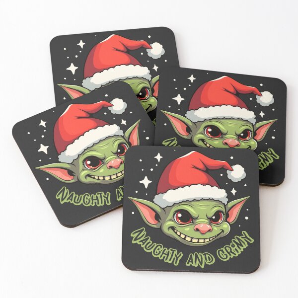 Item preview, Goblin Naughty and Grimy funny christams goblincore aesthetic xmas holiday gift fantasy forest creature forager lover designed and sold by Fantasy Cache.