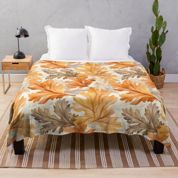 Item preview, Autumn Leaf Brushstrokes Pattern #27 designed and sold by NatureSight.