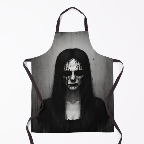 Item preview, Haunting Woman Black and White Art designed and sold by DarkJuliettes.