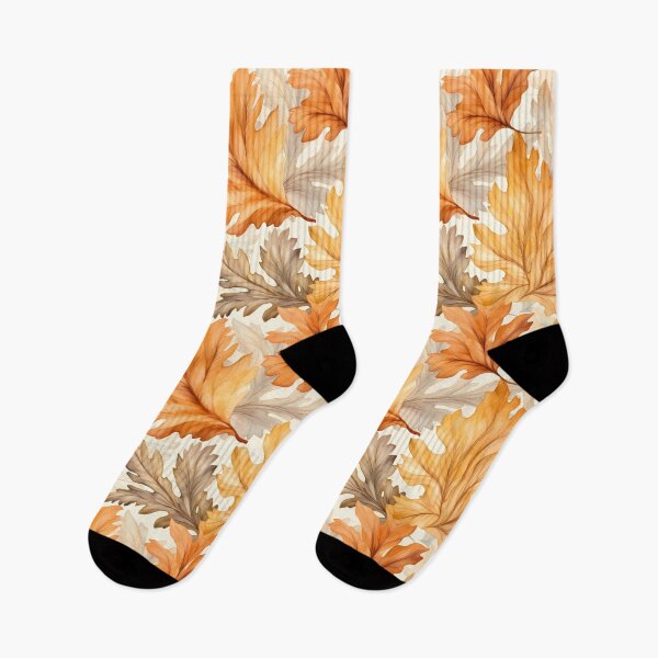 Item preview, Autumn Leaf Brushstrokes Pattern #28 designed and sold by NatureSight.