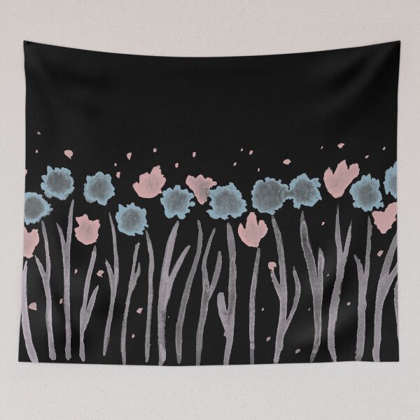 Item preview, Alliums and Daffodils Watercolor Painting - Coal, Dust, Sky, Rose designed and sold by Irene Estelle.