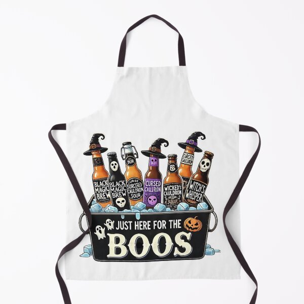 Item preview, Just Here for the Boos Funny Halloween Beer Shirt designed and sold by BlankCanvasHaHa.
