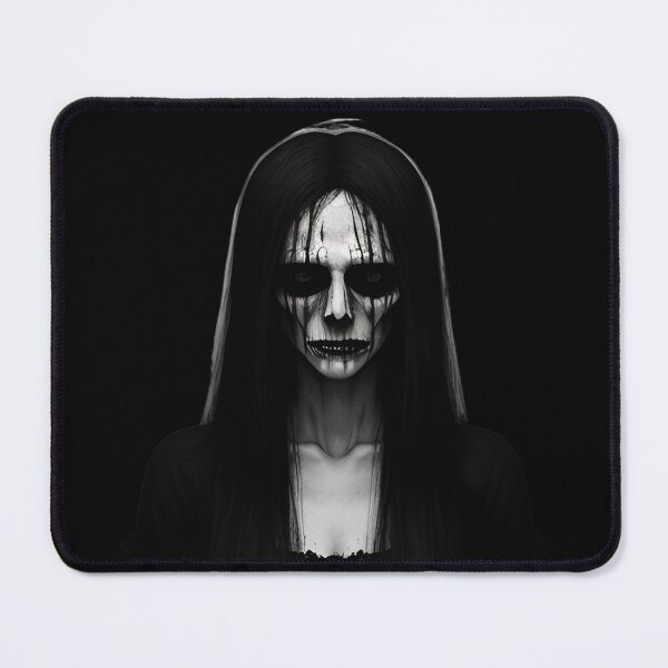 Item preview, Haunting Woman Black and White Art with No Bakground designed and sold by DarkJuliettes.