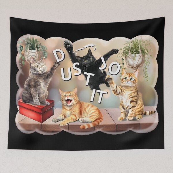 Item preview, Dust Jo It Cats designed and sold by Karen Wood.