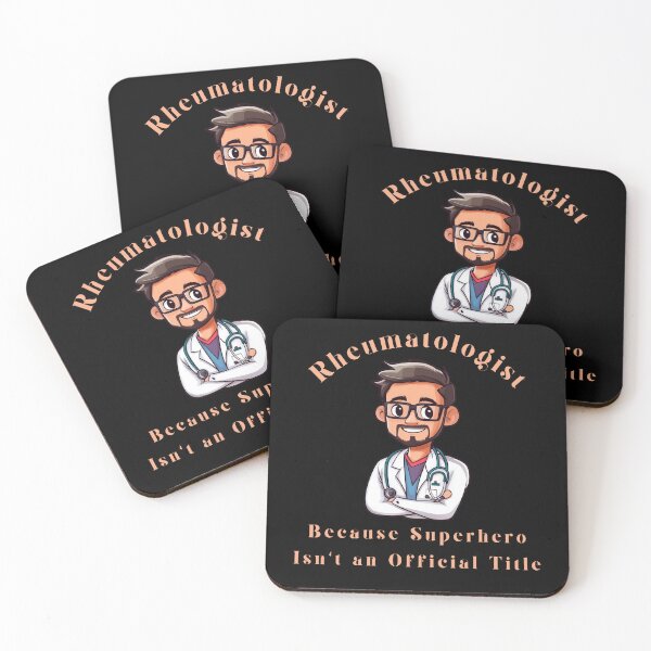 Item preview, Because Superhero Isn't an Official Title Funny Gifts For Rheumatologists designed and sold by KedzikDesigns.