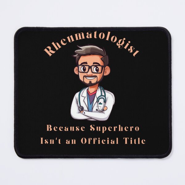 Item preview, Because Superhero Isn't an Official Title Funny Gifts For Rheumatologists designed and sold by KedzikDesigns.