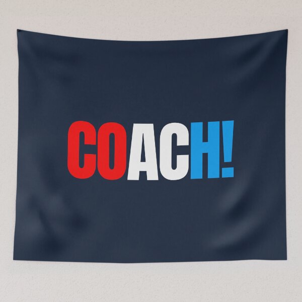 Artikelvorschau, Coach! - Tim Walz (on navy) entworfen und verkauft von Thelittlelord.