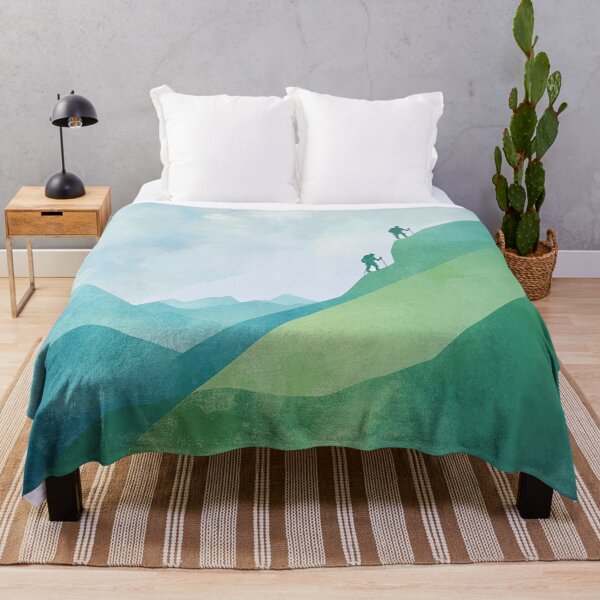 Item preview, Two Climbers on a Mountain designed and sold by MaryFiore.