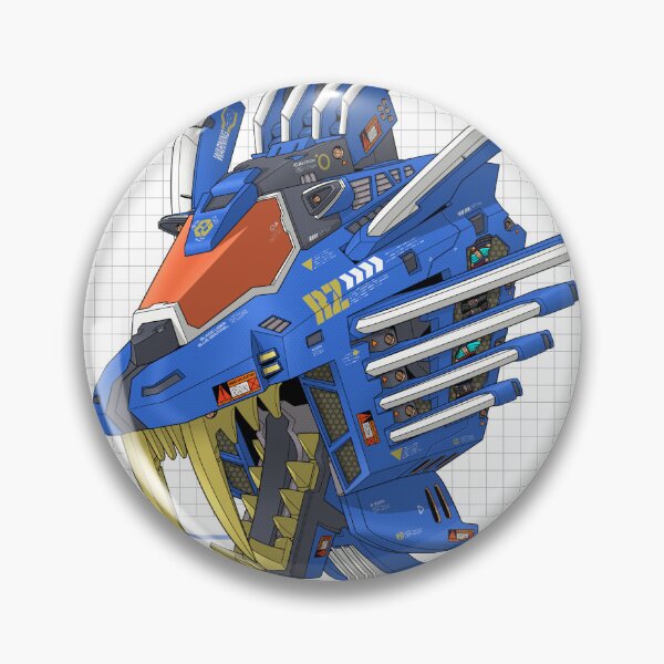Item preview, Zoids | Chaotic Century - HS-Mech - Blade Liger BS; anime illustration with urban graphic design. designed and sold by efiik.