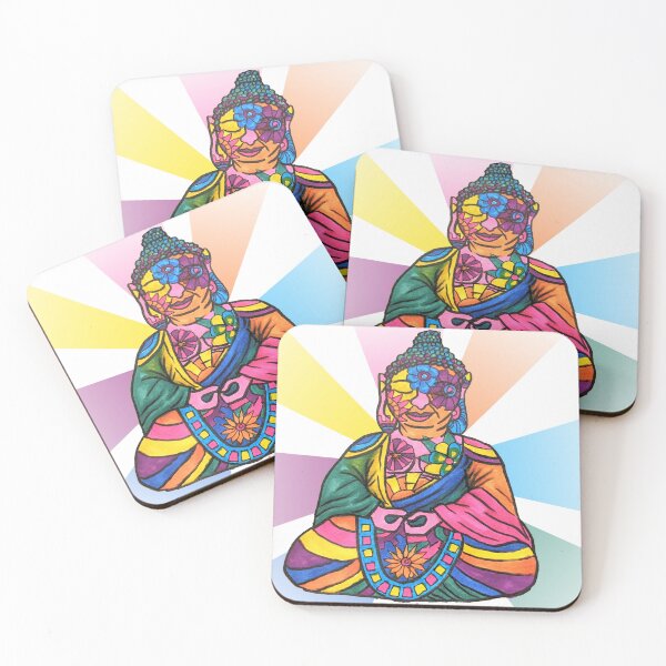 Item preview, Psychodelic Buddha designed and sold by Gaiadarkstar.