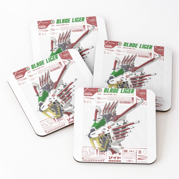 Item preview, Zoids | Chaotic Century - HS-Mech - Blade Liger WM; anime illustration with urban graphic design. designed and sold by efiik.