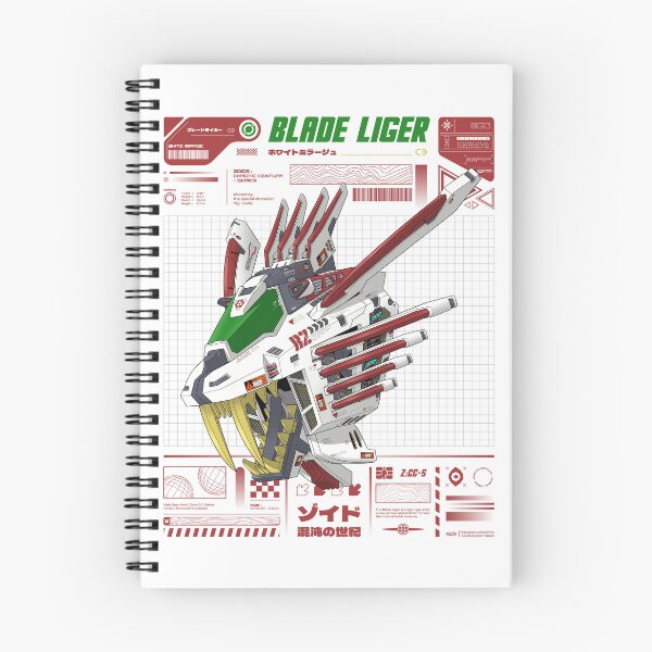 Item preview, Zoids | Chaotic Century - HS-Mech - Blade Liger WM; anime illustration with urban graphic design. designed and sold by efiik.