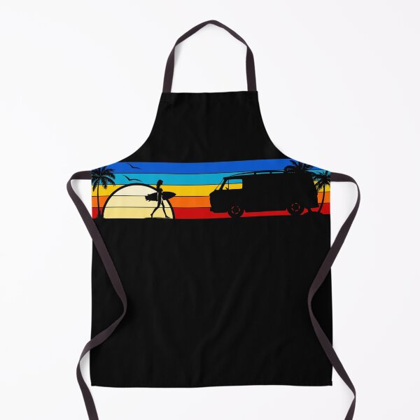 Item preview, Corvair Corvan Panel Van FC Surfer Girl Sunset Beach Vintage Style designed and sold by FlatSixGraphics.