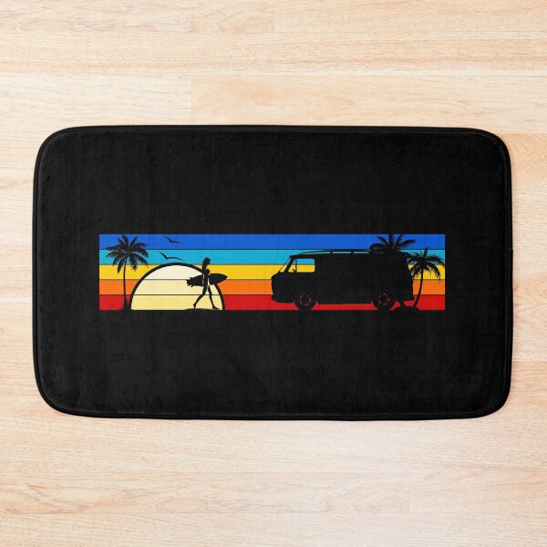 Item preview, Corvair Corvan Panel Van FC Surfer Girl Sunset Beach Vintage Style designed and sold by FlatSixGraphics.