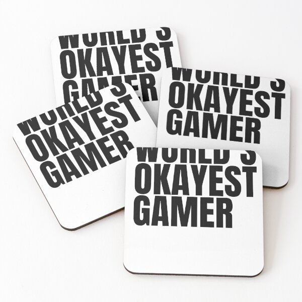 Item preview, World's Okayest Gamer - Black designed and sold by Cutsandsparks.