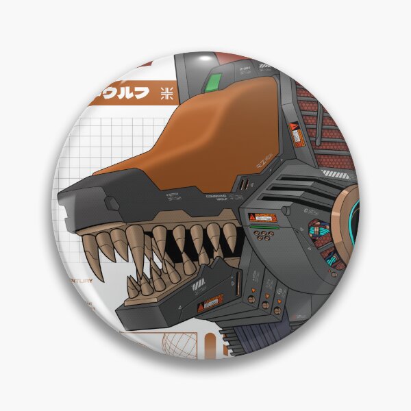 Item preview, Zoids | Chaotic Century - HS-Mech - Command Wolf IRV; anime illustration with urban graphic design. designed and sold by efiik.
