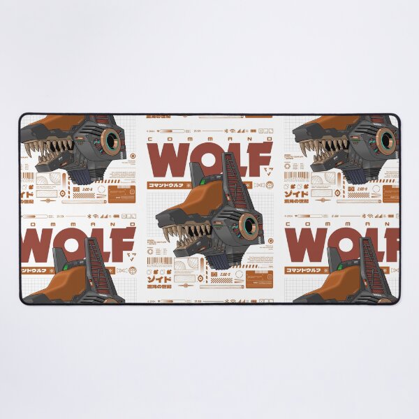 Item preview, Zoids | Chaotic Century - HS-Mech - Command Wolf IRV; anime illustration with urban graphic design. designed and sold by efiik.