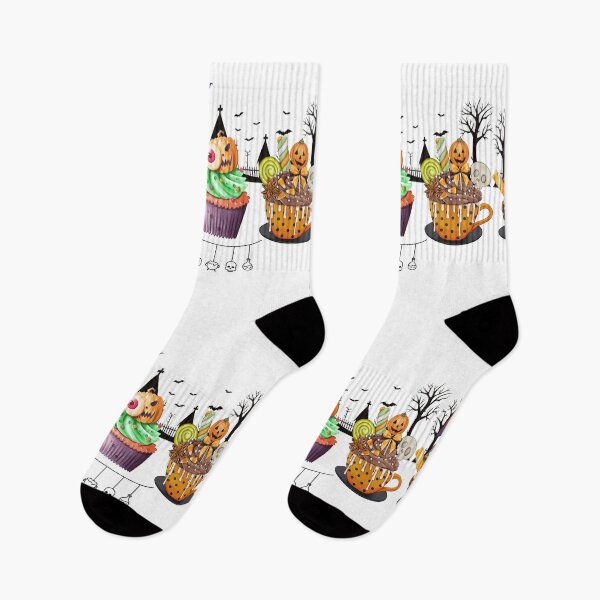 Item preview, Spooky Sweets Halloween Festive Cupcake and Hot Cocoa designed and sold by TOA Timeless Original Apparel.