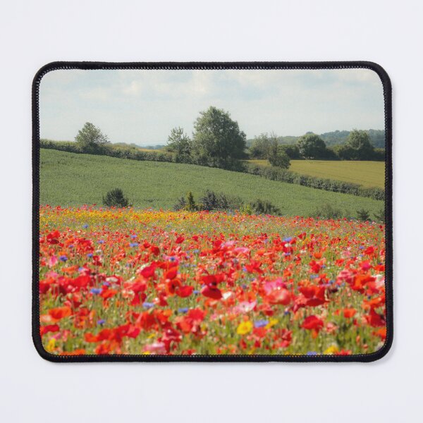 Item preview, Digital Digital photograph sunlit poppy field with meadow flowers Cotswolds Gloucestershire  designed and sold by SimonJohnson1.