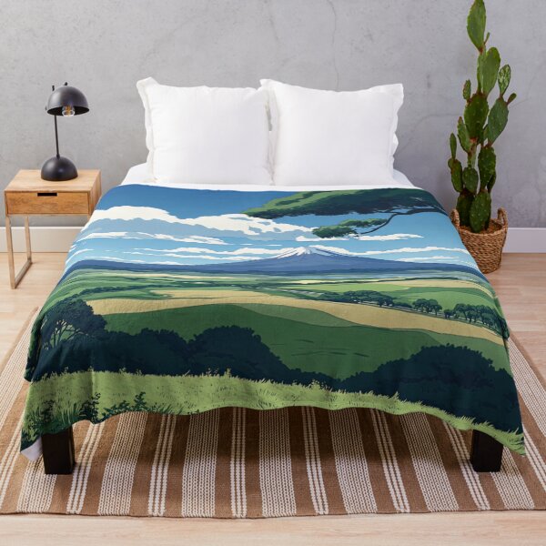 Item preview, Equatorial Guinea landscape | Anime style designed and sold by ComicsFactory.
