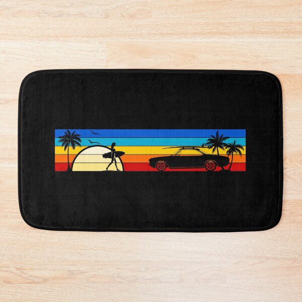 Item preview, Corvair Late Model Coupe Surfer Girl Sunset Beach Vintage Style 1965 1966 1967 1968 1969 designed and sold by FlatSixGraphics.