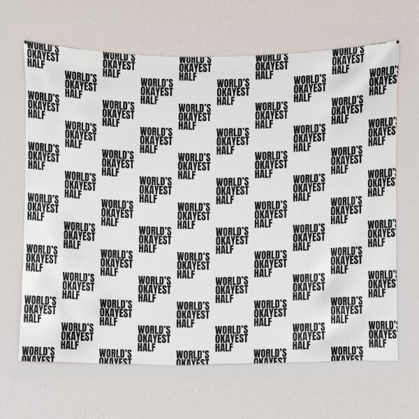 Item preview, World's Okayest Half - Black designed and sold by Cutsandsparks.