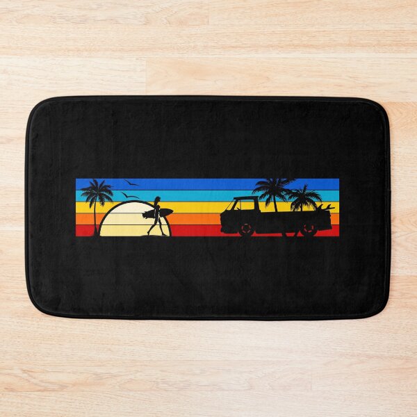 Item preview, Corvair Rampside Loadside Pickup Truck Surfer Girl Sunset Beach Vintage Style 1965 1966 1967 1968 1969 designed and sold by FlatSixGraphics.