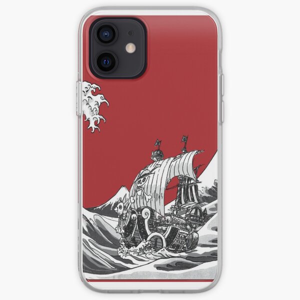 RED The Great Wave iPhone Soft Case